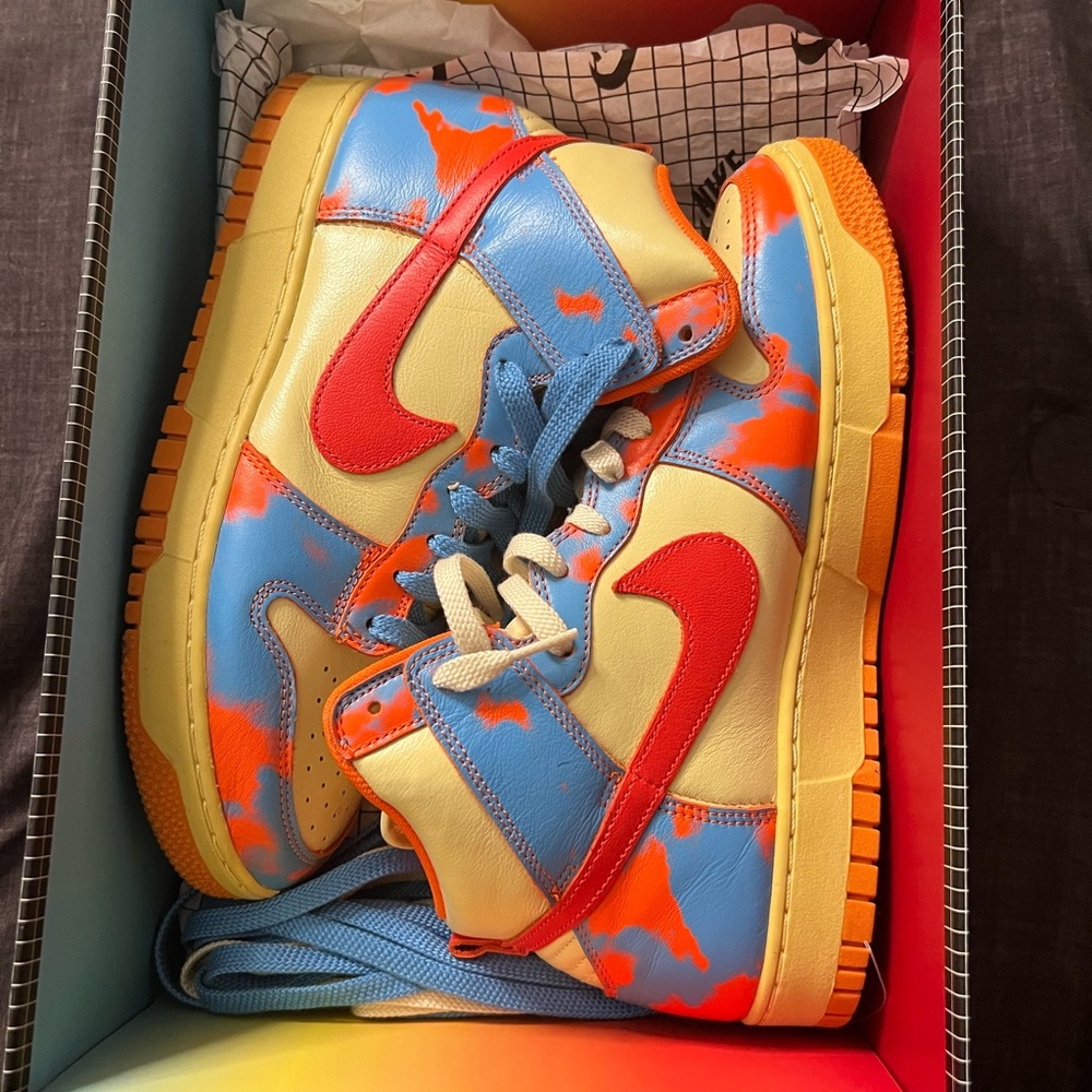 Nike Acid Wash 1985 High Top Dunk